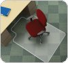 Mata pod krzesło Q-CONNECT, na dywany, 120x90cm, kształt T, KF02255