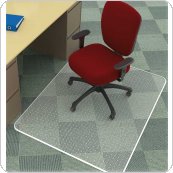 Mata pod krzesło Q-CONNECT, na dywany, 150x120cm, prostokątna, KF15899