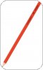 Ołówek drewniany Q-CONNECT HB, lakierowany, czerwony, KF26072