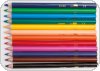 Kredki ołówkowe LIDERPAPEL Jumbo, 12szt., mix kolorów, LP34249