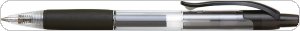 Długopis automatyczny żelowy PENAC CCH3 0,5mm, czarny, PBA310106-05