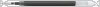 Wkład do długopisu żel. PENAC FX7, 0,7mm, czerwony, PGBR30702-04
