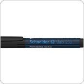 Marker permanentny SCHNEIDER Maxx 250, ścięty, 2-7mm, czarny, SR125001