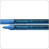 Marker kredowy SCHNEIDER Maxx 265 Deco, okrągły, 2-3 mm, jasnoniebieski, SR126510
