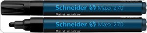 Marker olejowy SCHNEIDER Maxx 270, okrągły, 1-3 mm, czarny, SR127001