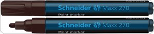 Marker olejowy SCHNEIDER Maxx 270, okrągły, 1-3 mm, brązowy, SR127007