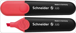 Zakreślacz SCHNEIDER Job, 1-5 mm, czerwony, SR1502