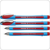 Długopis SCHNEIDER Slider Memo, XB, czerwony, SR150202