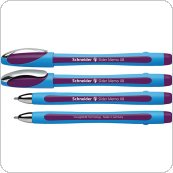 Długopis SCHNEIDER Slider Memo, XB, fioletowy, SR150208