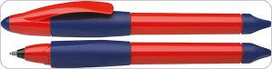 Pióro kulkowe SCHNEIDER Base Ball, M, niebieski/czerwony, SR188332