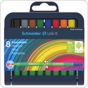 Flamaster SCHNEIDER Link-It, 1,0mm, stojak - podstawka, 8szt. mix kolorów, SR192098