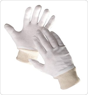 Rękawice montażowe TIT, bawełna, rozm. 10, białe, V0103000199100