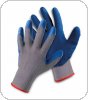 Rękawice ekonomiczne Clinker (HS-04-002), montażowe, rozm. 10, biało-niebieskie, V0108006160100