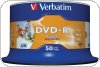 Płyta DVD-R VERBATIM AZO, 4,7GB, prędkość 16x, cake, 50szt., do nadruku, VER43533