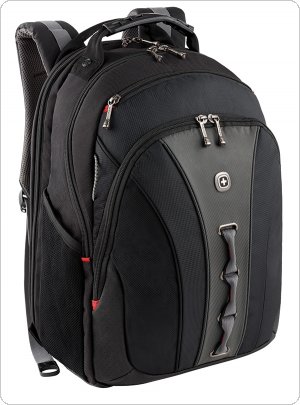 Plecak WENGER Legacy, 16 , 350x450x250mm, czarny/szary, WE600631