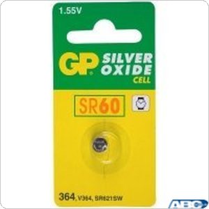 Bateria srebrowa GP G1 / SR60 / SR621 1.55V GPPBS364E004