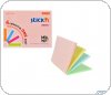 Bloczek STICK N MAGIC PAD 76x101mm, 100 kartek, pastele mix kolorów 21575