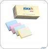 Bloczki STICK N 38x51mm mix pastelowy 12 bloczków x 100 kartek 21531