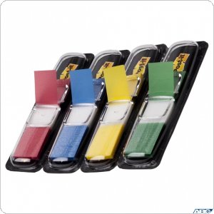 Zestaw promocyjny zakładek POST-IT (683-4), PP, 12x43mm, 4+2x35 kart., mix kolorów, 2 GRATIS 3M-FT600002966