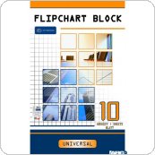Blok do flipcharta 10 kartek, kratka 100x64cm INTERDRUK