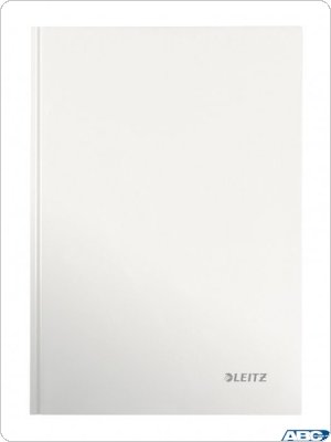 Brulion w kratkę A4, 80 kartek, LEITZ WOW biały 46261101
