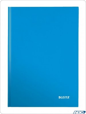 Brulion w kratkę A4, 80 kartek, LEITZ WOW niebieski 46261136