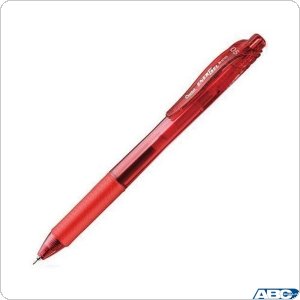 Cienkopis kulkowy 0,5mm czerwony BLN105-B PENTEL