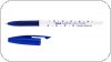 Długopis w gwiazdki SUPERFINE z supercienką końcówką, 0,5mm niebieski TO-059 Toma