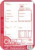 800-1 CMR międzynarodowy list przewozowy A4, 80 kartek (1 + 3), MICHALCZYK i PROKOP
