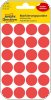 Kółka samoprzylepne do zaznaczania czerwone 3595 Q 18mm 4ark. (96et.) Usuwalne, Avery Zweckform