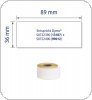 Etykiety adresowe termiczne 36mm x 89mm, 18 rolek Avery Zweckform AS0722390