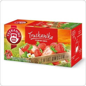 Herbata TEEKANNE Strawberry Sunrise 20 torebek owocowa
