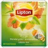 Herbata LIPTON PIRAMID GREEN TEA 20 torebek zielona mandarynka pomarańcza