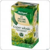 Herbata HERBAPOL ZIELNIK POLSKI KOPER WŁOSKI 20 torebek Herbaty ziołowe i owocowe