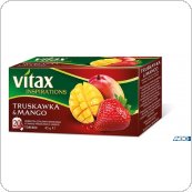 Herbata VITAX INSPIRATIONS TRUSKAWKA I MANGO 20 torebek x 2g zawieszka