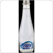 Woda KROPLA BESKIDU niegazowana 0,33L butelka szklana (24szt) Woda w szklanych butelkach