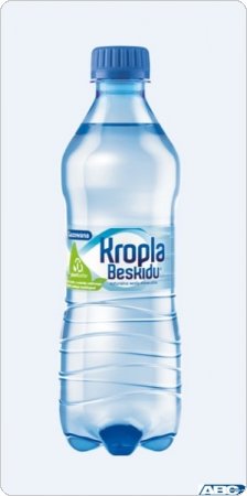 Woda KROPLA BESKIDU gazowana 0,5L butelka PET (12szt)