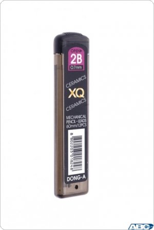 Grafity do ołówka automatycznego XQ 0,7mm 2B DONG-A