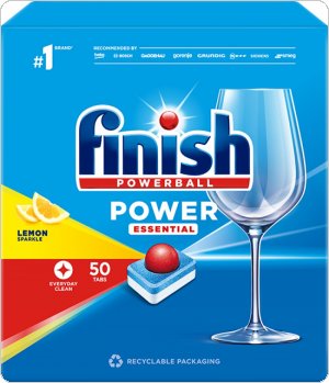 TABLETKI DO ZMYWARKI FINISH POWER ESSENTIAL, 50SZT., LEMON HG-005321
