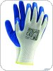 Rękawice powlekane biało-niebieski rozmiar 7 RTELA