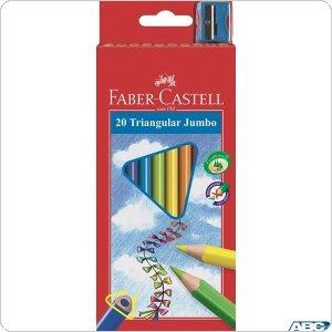 Kredki trójkątne FABER-CASTELL Junior Grip 20 kolorów 116520 FC