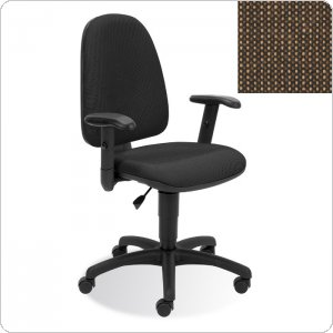 Krzesło obrotowe WEBSTAR R1E brązowo-beżowe