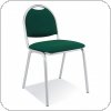 Krzesło konferencyjne ARIOSO zielono-czarny + aluminium