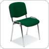 Krzesło konferencyjne ISO ciemnoszare + chrom