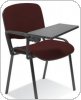 Krzesło konferencyjne ISO T z pulpitem ciemne brązowo-beżowe + black Fotele i Krzesła