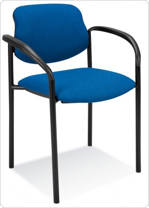 Krzesło konferencyjne STYL ARM niebiesko-czarne