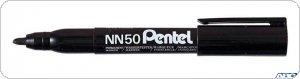 Marker permanentny NN50 czarny okrągła końcówka PENTEL
