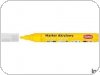 Marker akrylowy, fibrowa końcówka ścięta 2-5mm, żółty TO-402 Toma Markery permanentne