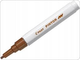 Marker PINTOR F (1,0mm) brązowy PISW-PT-F-BN PILOT