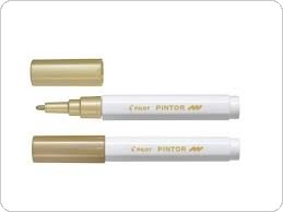 Marker PINTOR F (1,0mm) złoty PISW-PT-F-GD PILOT